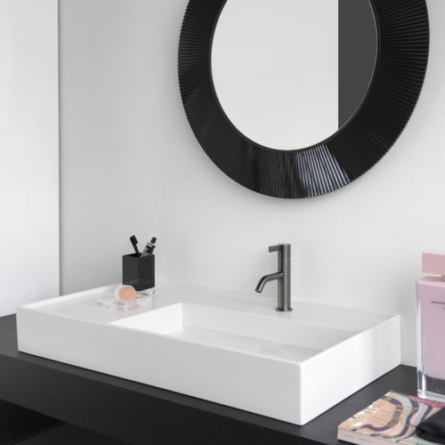 Раковина Laufen Kartell 90 см 8.1033.9.000.111.1 накладная цвет белый