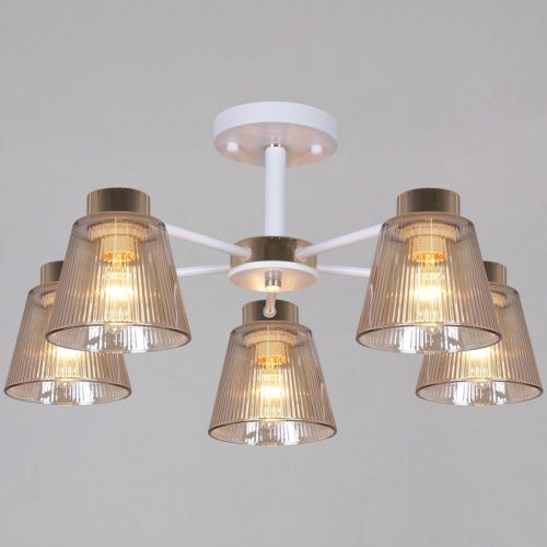 Люстра на штанге Reluce 20560-0.3-05 WH+FG