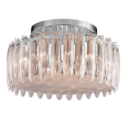 Люстра потолочная Delight Collection Piuma (Пиума) MX22027002-D85 chrome