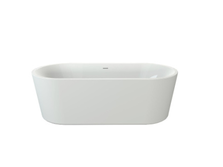 Ванна акриловая BelBagno BB109-177-80 177х80 отдельностоящая полукруглая