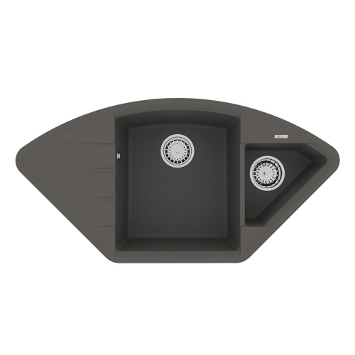 Кухонная мойка LeMark Irkana 980 9910047 98х50 цвет серый