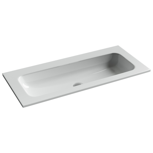 Раковина Ceramica Nova GRACE 101 см CN7013wx накладная цвет белый