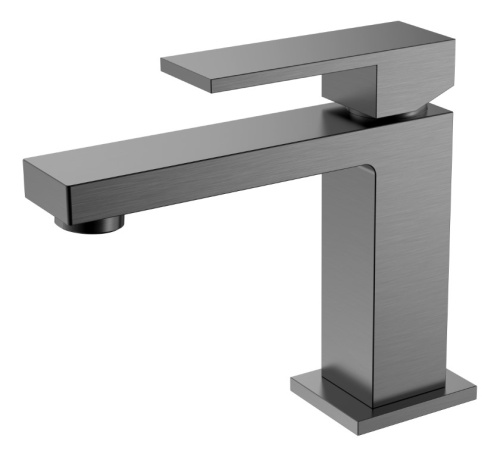 Смеситель Boheme Qubic 471-GM на раковину графит