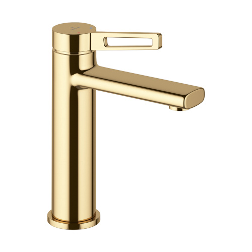 Смеситель Wellsee ONCE! and forever 182403000 на раковину золото