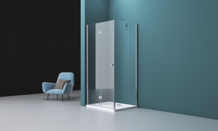 Душевой уголок BelBagno ALBANO ALBANO-AS-1-90-C-Cr 90х90 стекло прозрачное профиль хром глянцевый без поддона