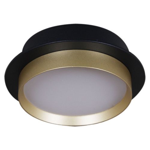 Светильник встраиваемый Reluce 53005-9.0-001RLD GX53 BK+GD