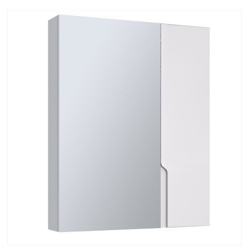 Зеркало-шкаф RUNO СТОКГОЛЬМ 00-00001126 60х75 подвесной цвет белый