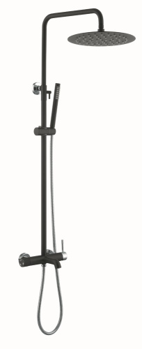 Душевая стойка Boheme Uno 468-BCR настенная цвет золото