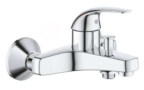 Смеситель Grohe BauCurve 23599000 настенный хром без термостата