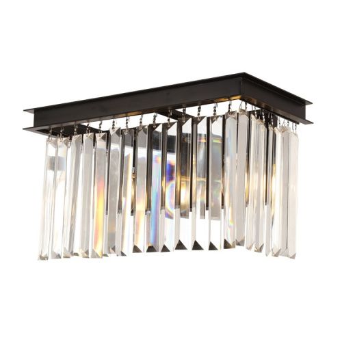 Светильник настенный Delight Collection 1920s Odeon (1920с Одеон) KR0387W-2A black/clear
