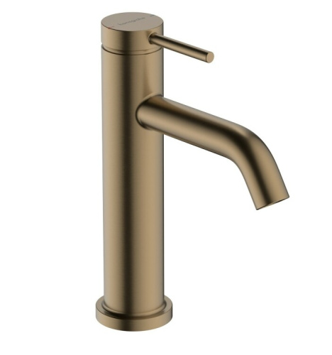 Смеситель Hansgrohe Tecturis S 73310140 на раковину/столешницу бронза брашированная/шлифованная