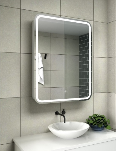 Зеркало-шкаф Relisan Angelica Гл000024694 60х1х80 подвесной Зеркало-шкаф Relisan Angelica Гл000024694 60х1х80 подвесной