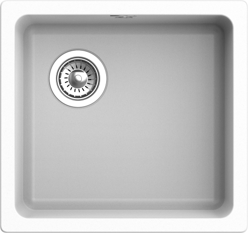 Кухонная мойка Rivelato BERKANA BK-45 brina 42х46 цвет белый