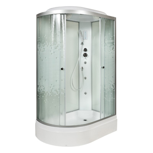 Душевая кабина AvaCan L720RGM+EL 120х80 асимметричная