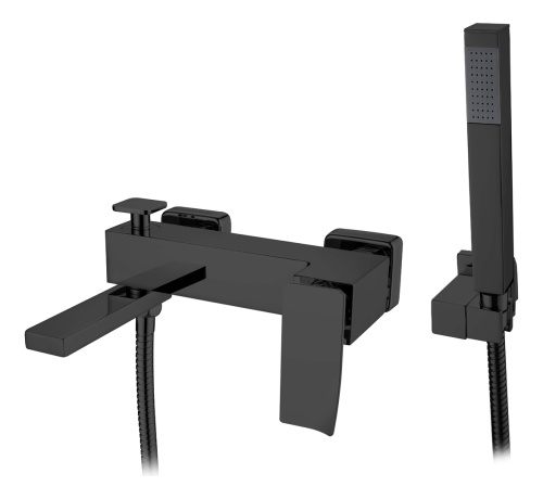 Смеситель Boheme Q 143-BB.2 настенный черный