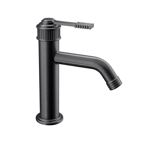 Смеситель Remer Atelier AL12CFP на раковину черный брашированный хром