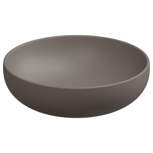 Раковина GSG Ceramic Design Easy 45см EALAVRO45029 накладная цвет коричневый