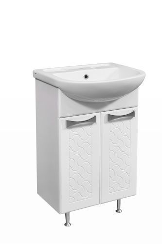 Тумба под раковину Stella Polar Ванда SP-00000200 47х29х82 цвет белый