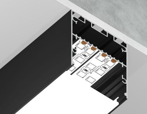 Алюминиевый профиль Ambrella Light Profile System (Профиле Сыстем) GP3050BK