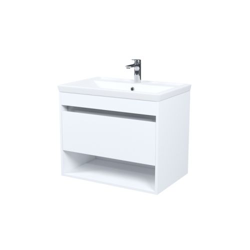 Тумба с раковиной IDDIS Zodiac X ZDX70WNi95K 71х47х59 подвесная цвет белый