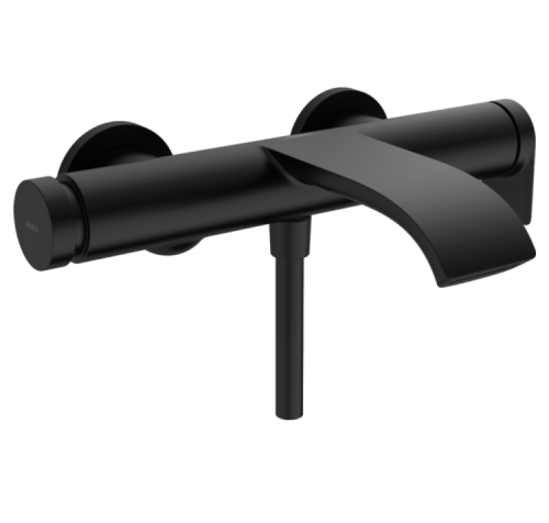Смеситель Hansgrohe Vivenis 75420670 настенный черный матовый без термостата