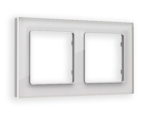 Рамка двухместная Ambrella Volt Platos (Платос) AF330402