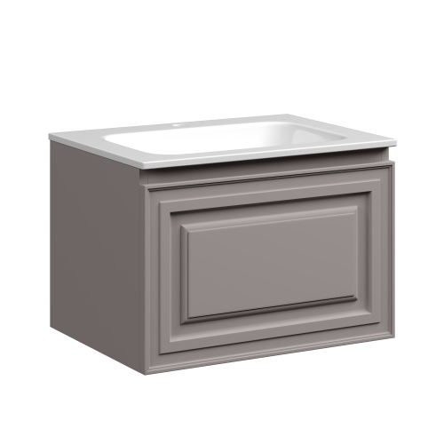 Тумба под раковину Sancos Very VR60SM 59х45х41 подвесная цвет бежевый