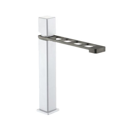 Смеситель Webert OX830402741 на раковину белый/сталь