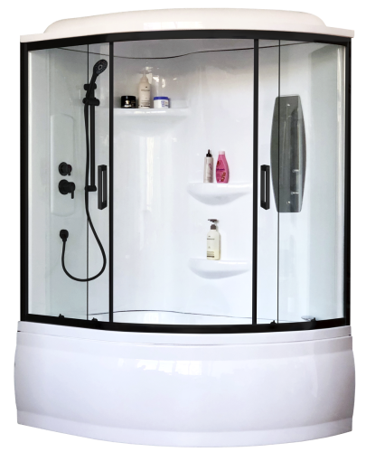 Душевой бокс Royal Bath ALP RB150ALP-T-BL-L 150х100