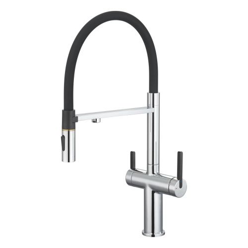 Смеситель для кухни Rose R458 на мойку хром