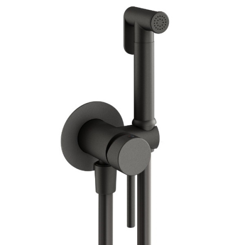 Гигиенический душ со смесителем Plumberia Selection IXO XO2000GR графит