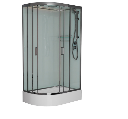 Душевая кабина Frank 181009 120х80 с крышей ориентация правая Душевая кабина Frank 181009 120х80 с крышей ориентация правая