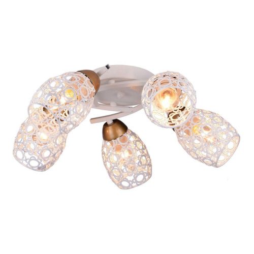 Люстра потолочная Toplight Mavis (Мавис) TL3810X-05WH