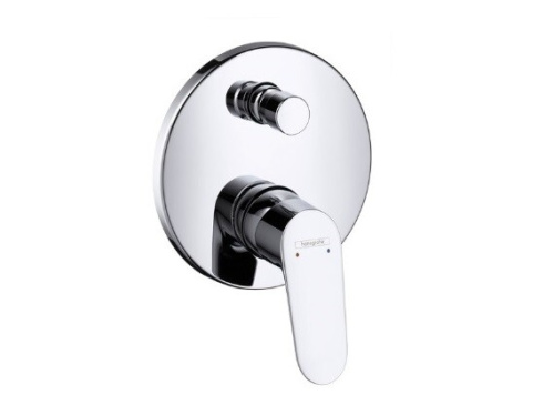 Смеситель Hansgrohe Focus 31945000 настенный встраиваемый хром без термостата