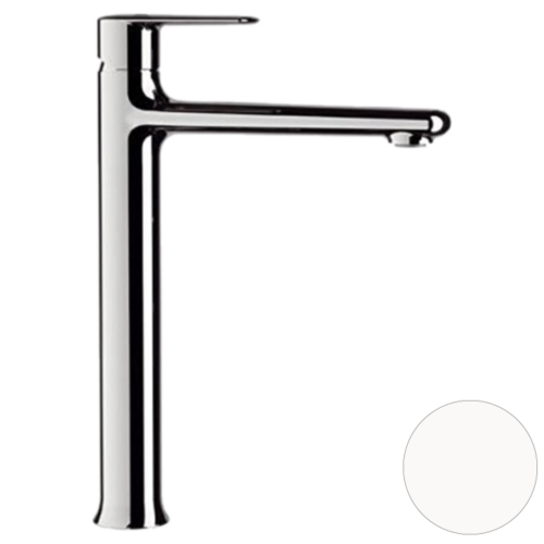 Смеситель Remer Vanity V11LBO на раковину белый