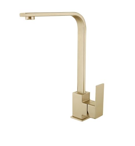 Смеситель для кухни Fmark FS8132C на мойку золото