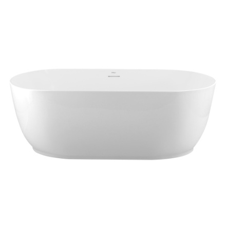 Ванна акриловая BelBagno BB413-1700-800-MATT 170х80 отдельностоящая овальная