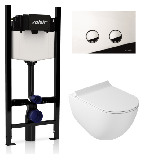 Комплект унитаз с инсталляцией Valsir KIT VSCR 7317 Std P4