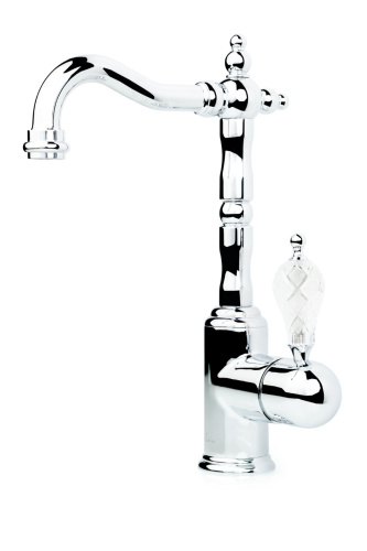 Смеситель Boheme Crystal 262-CRST на раковину хром