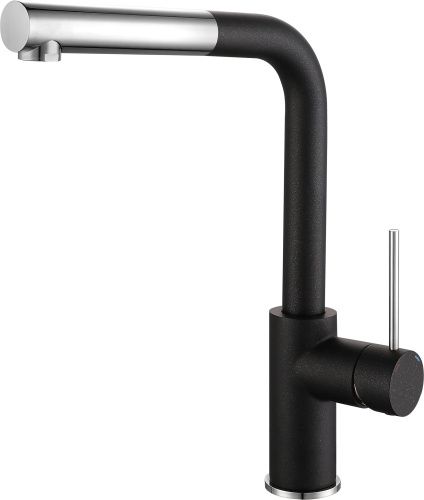 Смеситель для кухни Rivelato 1573503 antracite cromo на мойку черный/хром