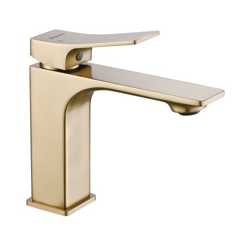 Смеситель Shevanik S6101G на раковину золото