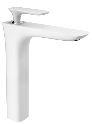 Смеситель для раковины AltroBagno Aperto AltroBagnoAperto010207Bi на столешницу белый