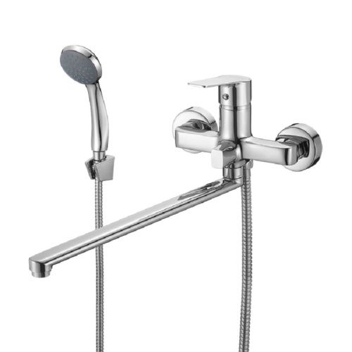 Смеситель для ванны Milardo Helic HELSB02M10 настенный хром