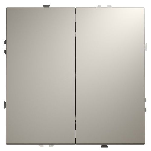 Проходной переключатель двухклавишный VOLTUM S70 VLS020303
