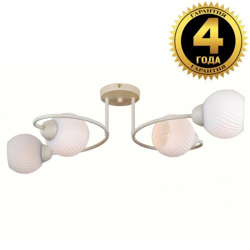 Люстра на штанге Natali Kovaltseva 81400 81400/4C BEIGE GOLD
