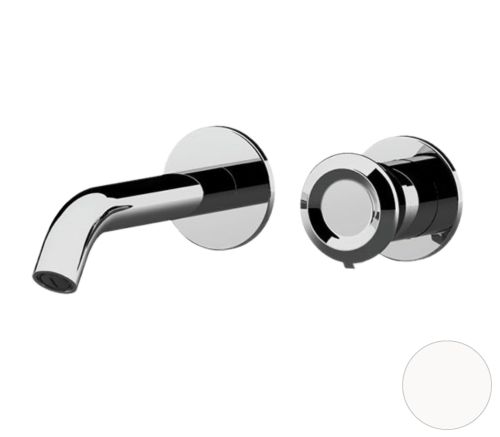 Смеситель для раковины Remer Element ET15PBO встраиваемый в стену белый