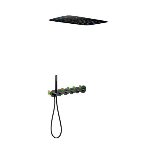 Душевая система Timo Selene SX-2039/17SM встраиваемая в стену с термостатом