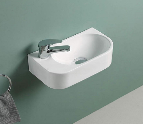 Раковина CeramaLux 40 см 78204R подвесная цвет белый