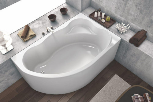 Ванна акриловая Kolpa-San AMADIS 567330 160х100 угловая асимметричная без каркаса Ванна акриловая Kolpa-San AMADIS 567330 160х100 угловая асимметричная без каркаса