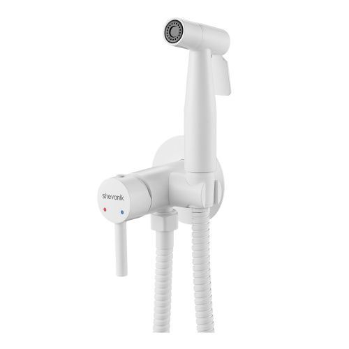 Гигиенический душ со смесителем Shevanik S147C белый